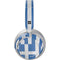 Greece Flag Distressed Surface Headphones Skin